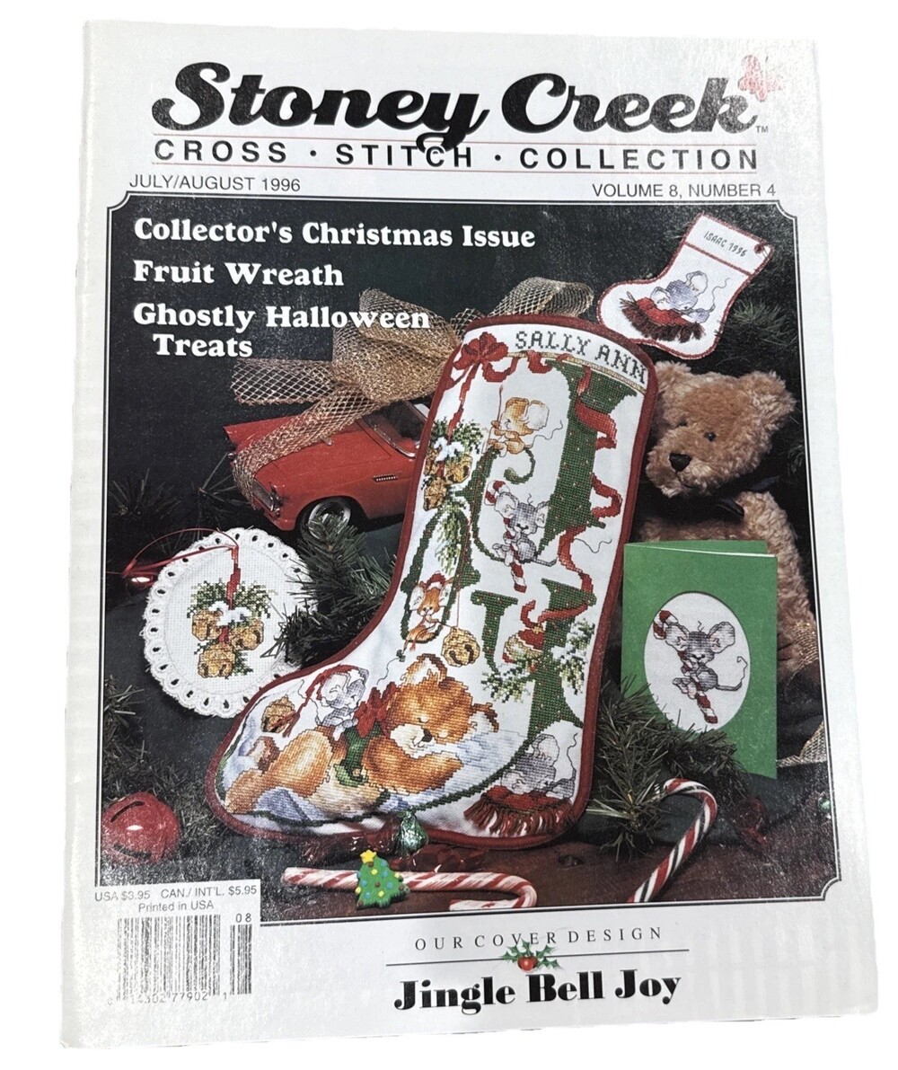 Stoney Creek Magazine Cross Stitch Collection July / Aug 1996 Holiday Patterns